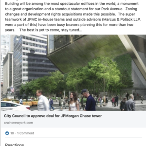 JPMorgan Chase Tower inches closer to full approval.